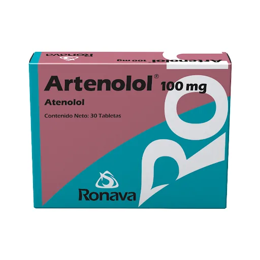 Artenolol 100MG x 30 Tabletas Ronava