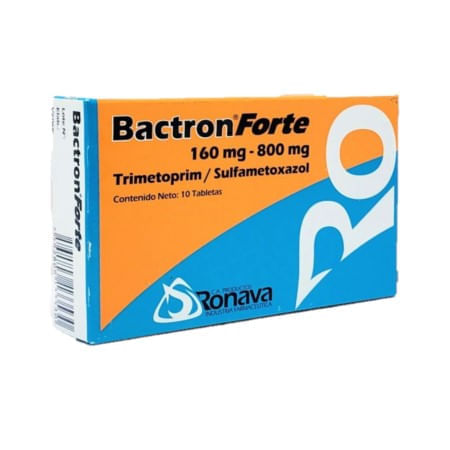 Bactron Forte 160MG/800MG x 10 Tab Ronava