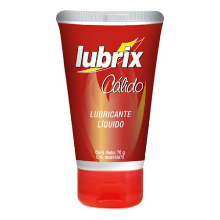Gel Lubricante Intimo Aroma Calido 70 Cc Lubrix