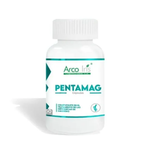 Pentamag Cap x 60 Arcoiris Magnesio x 3