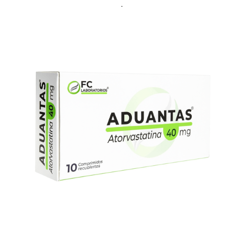 Aduantas 40 MG x 10 Comp Fc Atorvastatin