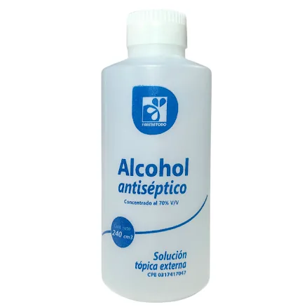 Alcohol Antisep 70% de 240ML Alna