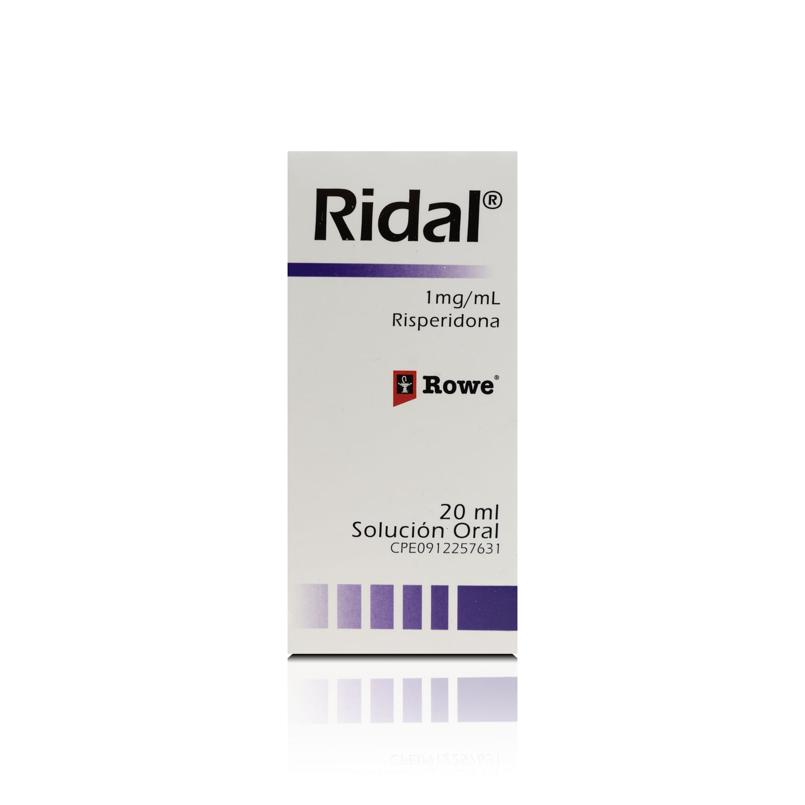 Ridal 1MG/ml Risperdiona 20ML Rowe