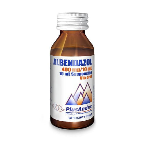 Albendazol 400MG /Ml Suspension x 10ML P