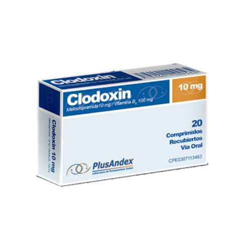 Clodoxin 10MG x 20Comp Plusandex