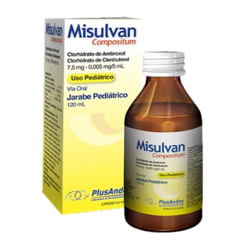Misulvan Comp Jbe Ped 120ML Plus Andex -