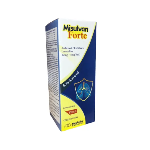 Misulvan Forte Jbe x 120ML Plus Andex -
