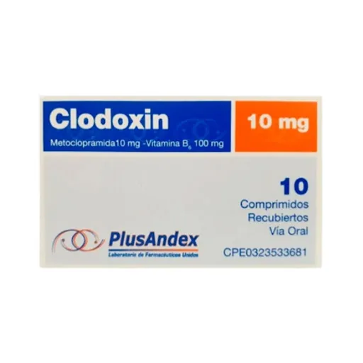 Clodoxin 10MG x 10 Comprimidos Plusandex