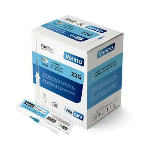 Cateter Intravenoso / Jelco N°22