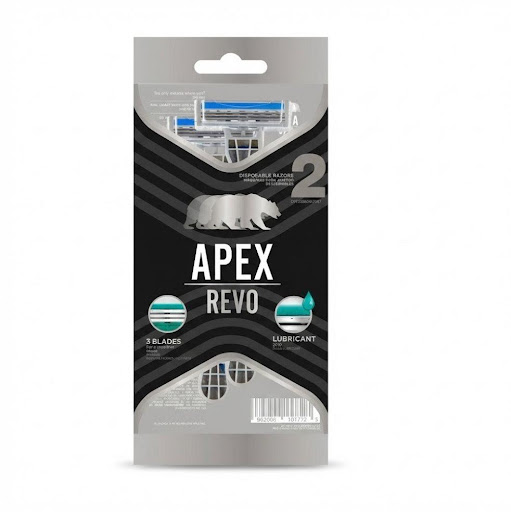 Afeitadora Apex Revo 3 Hojillas x 2 Unds Apex