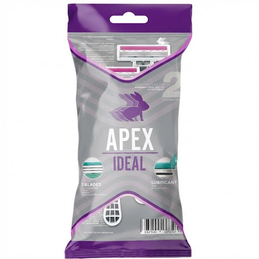 Afeitadora Apex Ideal 3 Hojillas x 2 Unds Apex