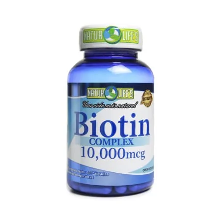 Biotin Complex 10.000 MCG x 30 Cap Naturlifes