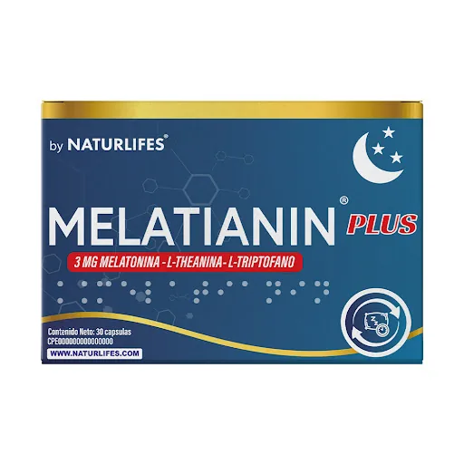 Melatonin Plus x 30 Cap Melatonina By Naturlifes
