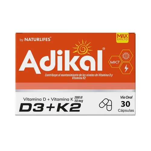 Adikal 150MG/2000UI X30cap