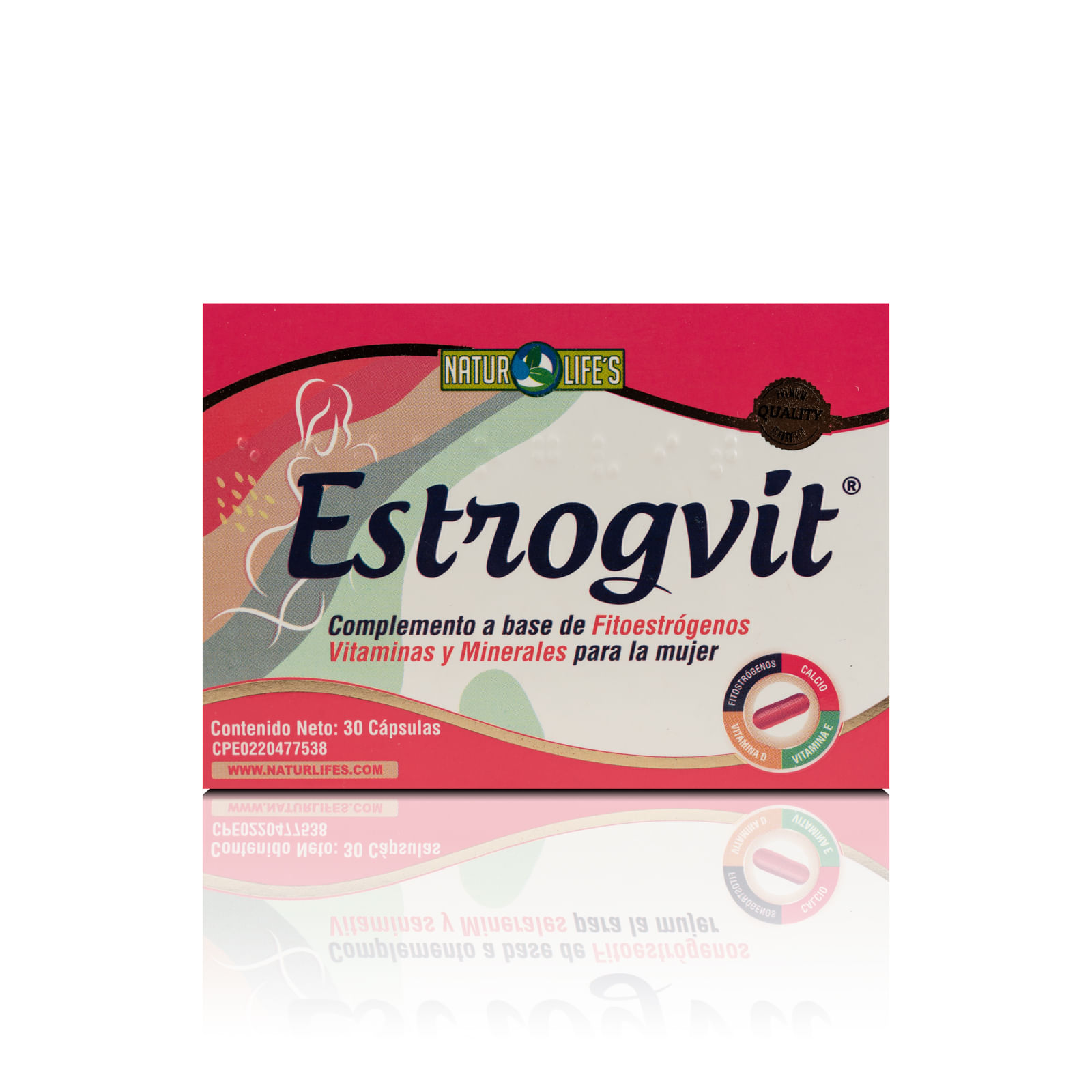 Estrogvit x 30 Cap Tto para la Menopausi
