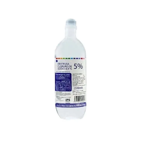 Dextrosa Sol Iny 5%/0,9% 500ML Ips
