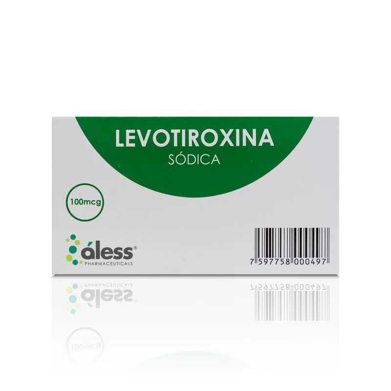 Levotiroxina Sodica 100MCG Aless x 50 Tab