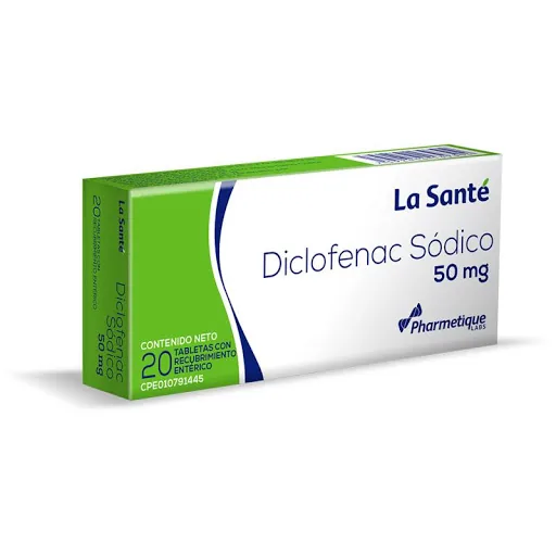 Diclofenac Sodico x 20 Tab Aless