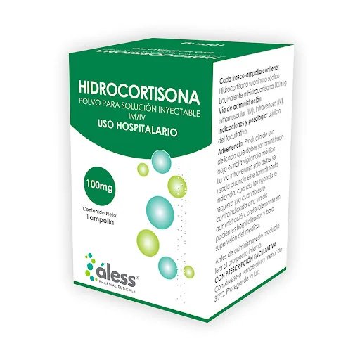 Hidrocortisona Polvo para Solucion Inyectable Im/iv