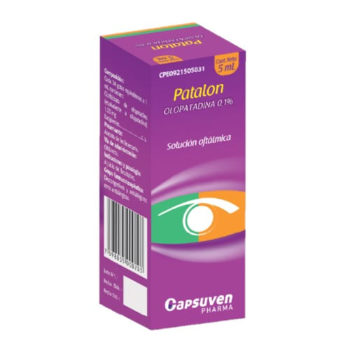 Patalon 5ML Olopatadina 0.1% Capsuven