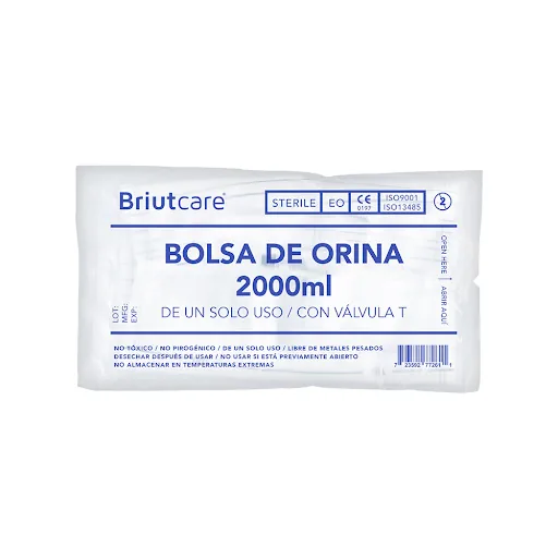 Bolsa de Orina sin Valvula 2000ML Sumedib