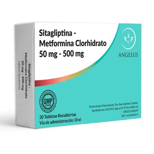 Sitagliptina - Metformina 50 MG - 500 MG