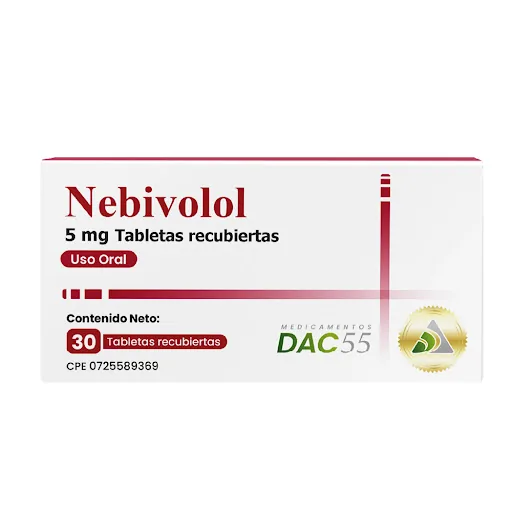 Nebivolol 5MG x 30 Tab Dac55