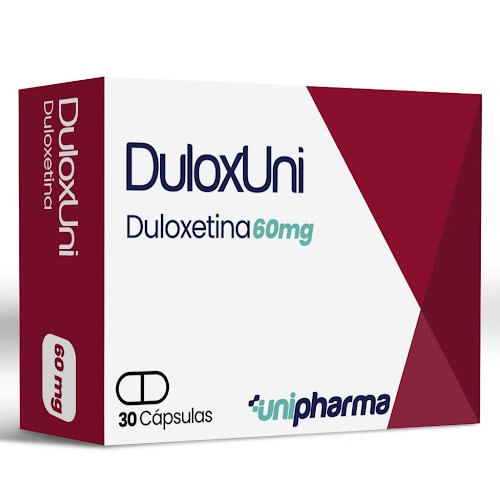 Duloxuni Duloxetina Capsulas 60MG x 30 Tab Unipharma