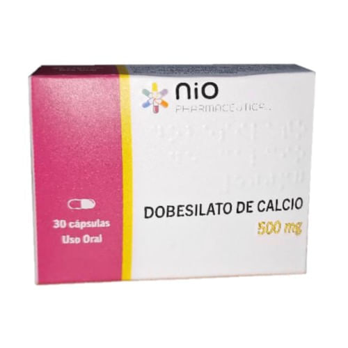 Dobesilato de Calcio 500MG 30 Cap Nio