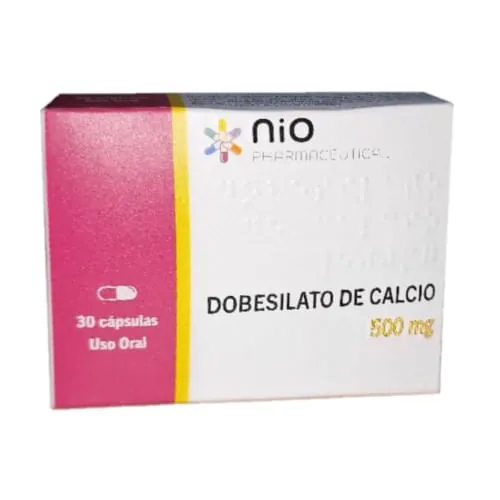 Dobesilato de Calcio 500MG 30 Cap Nio
