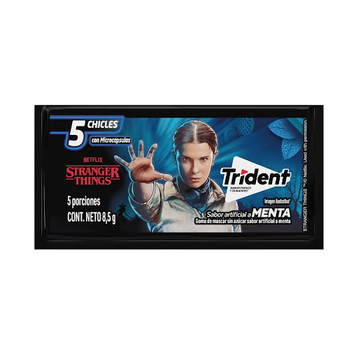 Trident Sabor a Menta x 5 Und Mondelez
