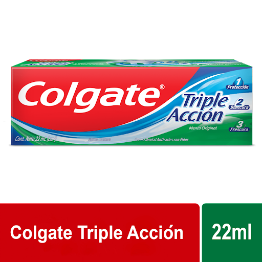 Crema Dental Colgate Triple Accion 22ML Colgate Palmolive