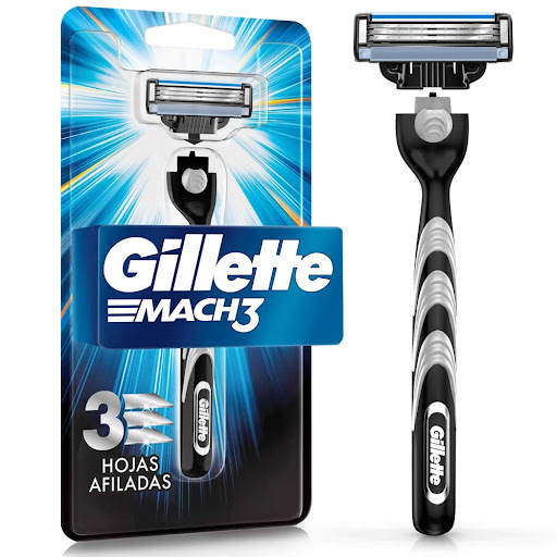 Afeitadora Gillette Mach 3 Maquina Recargable P&g