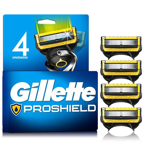 Cartucho Gillete Fusion Proshield x 4 Unidades P&g