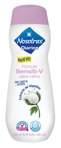 Jabon Intimo Nosotras Extracto Algodon x 200ML Dimassi
