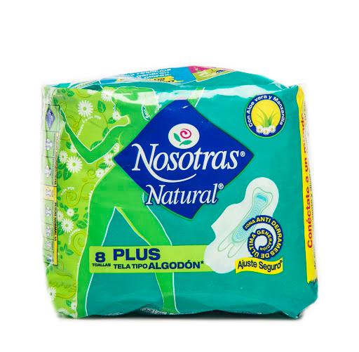 Toallas Sanitarias Nosotras Natural Plus x 8 Unds Wayne - Familia