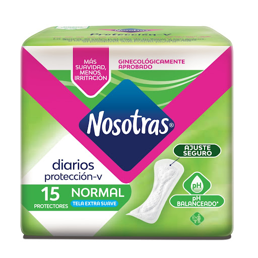 Protectores Diarios Nosotras Normal x 15 Unds Wayne - Familia