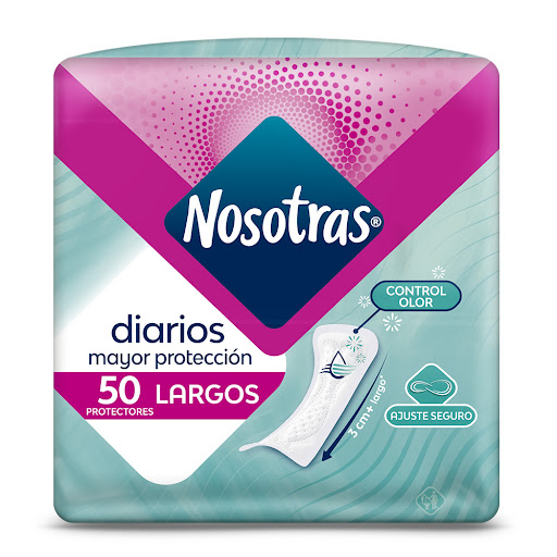 Protectores Diarios Nosotras Largos x 50 Unidades Wayne - Familia
