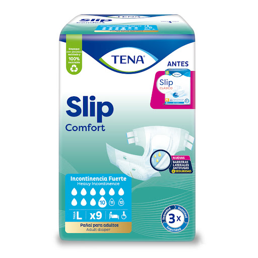 Pañal Adulto Slip Comfort Talla L x 9 Und Tena