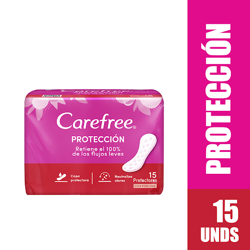 Protectores Diarios Carefree con Perfume x 15 Unds Carefree