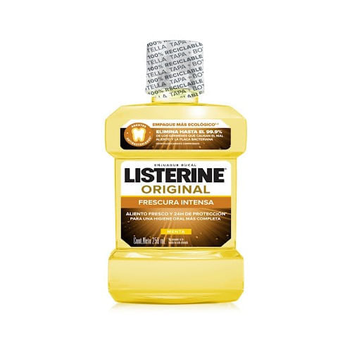 Listerine Amarillo Original x 250ML