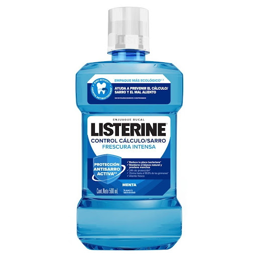 Enjuague Bucal Listerine Control Calculo/sarro x 500ML Johnson & Johnson