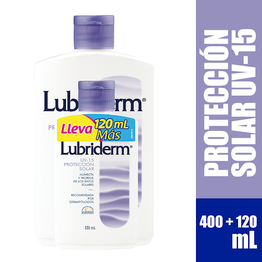 Lubriderm Locion Proteccion Solar x 400ML Johnson & Johnson