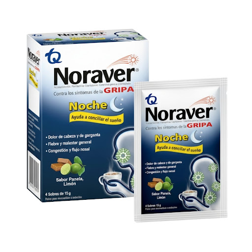 Noraver Gripa Sobre Noche x 15G