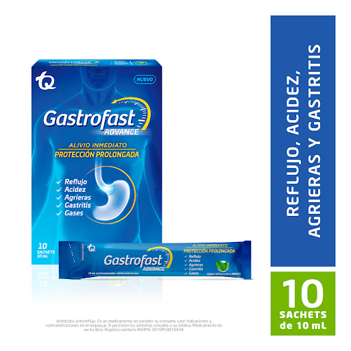 Gastrofast Advance x 1 Sachet 10ML Tecnofar / Front