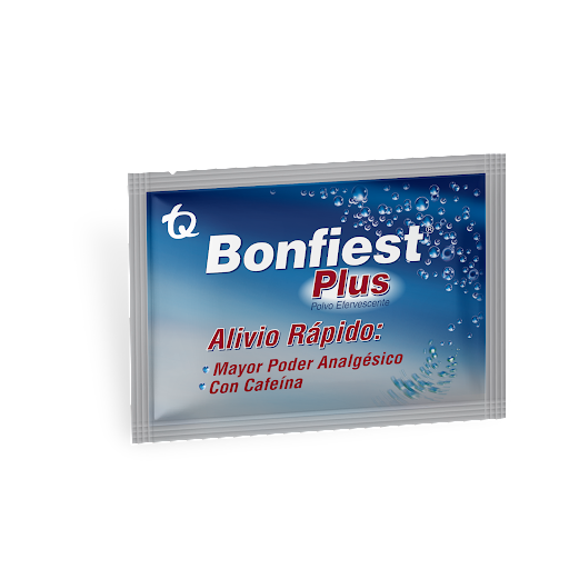 Bonfiest Plus Polvo Efervescente x Sobre Tecnoquimicas / Front