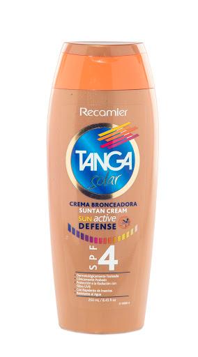 Tanga Crema Bronceadora SPF 4 x 250ML Recamier
