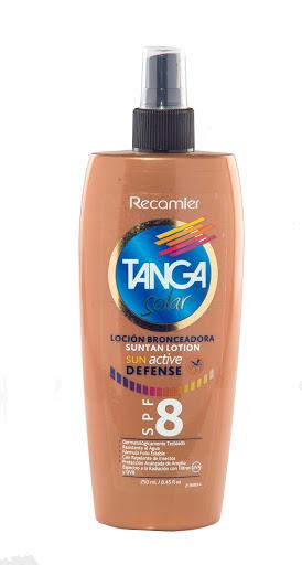 Tanga Locion Bronceadora SPF 8 x 250ML Recamier