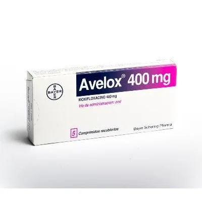 Avelox 400MG x 5 Comprimidos Recubiertos Bayer