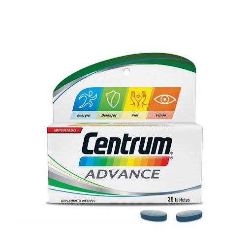 Centrum Advance x 30 Tabletas Pfizer / Front